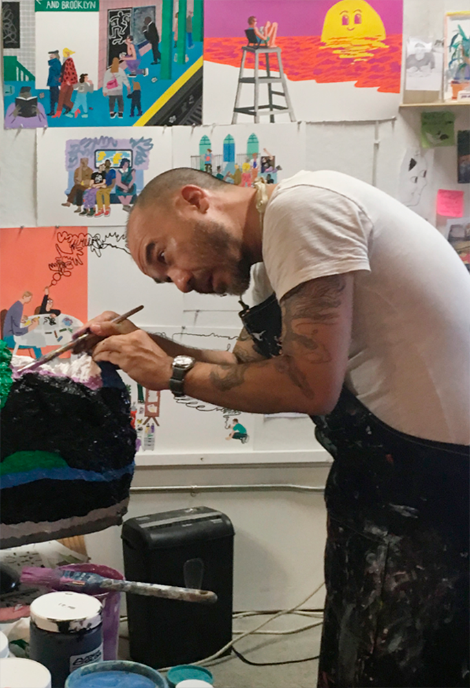 Josh Cochran talks self-discovery, pushing creative within client work,  and using routine to stay grounded.